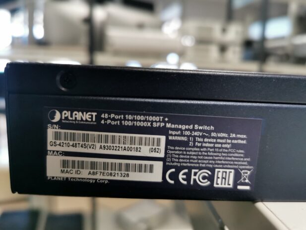 Planet GS-4210-48T4S, 48-port, Gigabite - Image 2