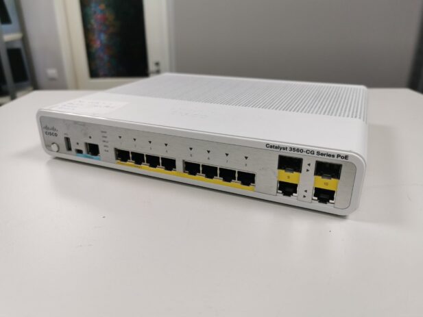 Cisco WS-C3560CG-8PC-S PoE+