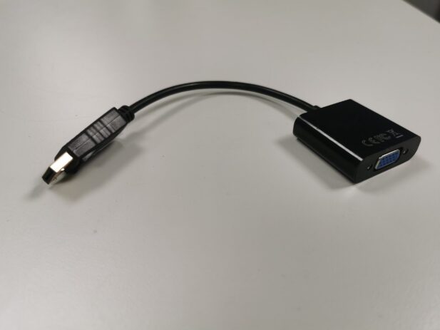 VGA - Displayport adapter üleminek