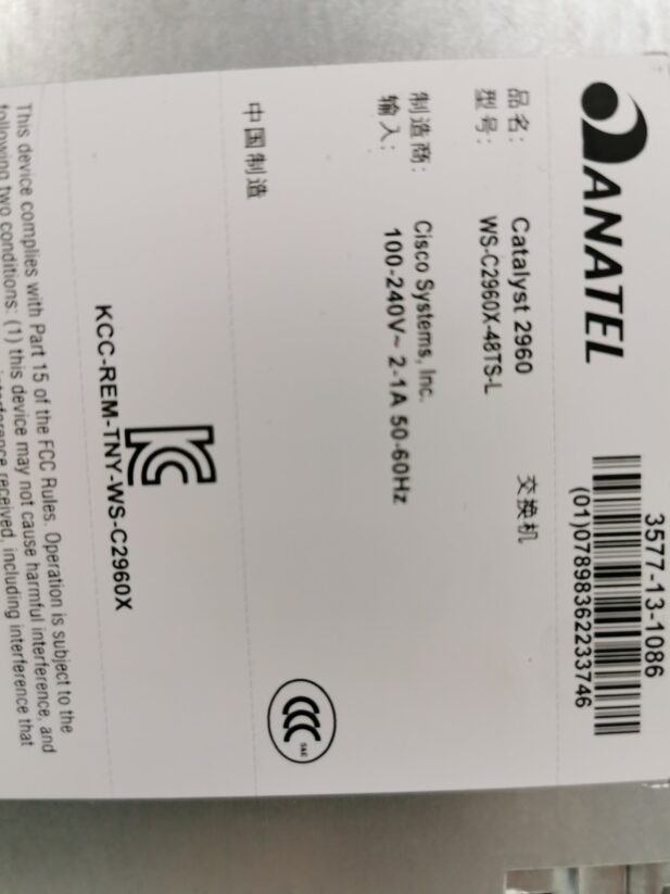 Cisco WS-C2960X-48TS-L - Image 2